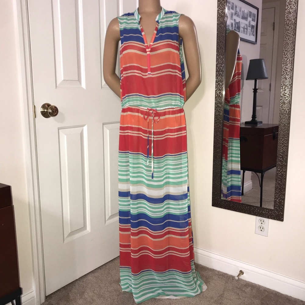 a.n.a Striped Beach Coverup